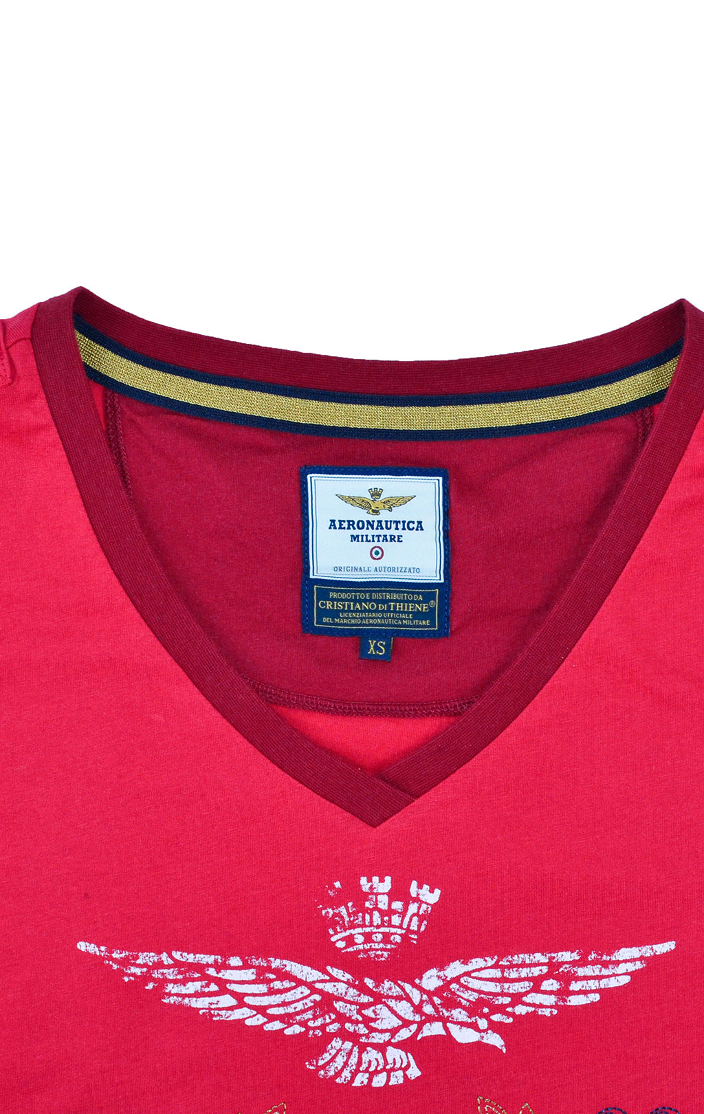 Женская футболка AERONAUTICA MILITARE red chili pepper (TS 1489) 