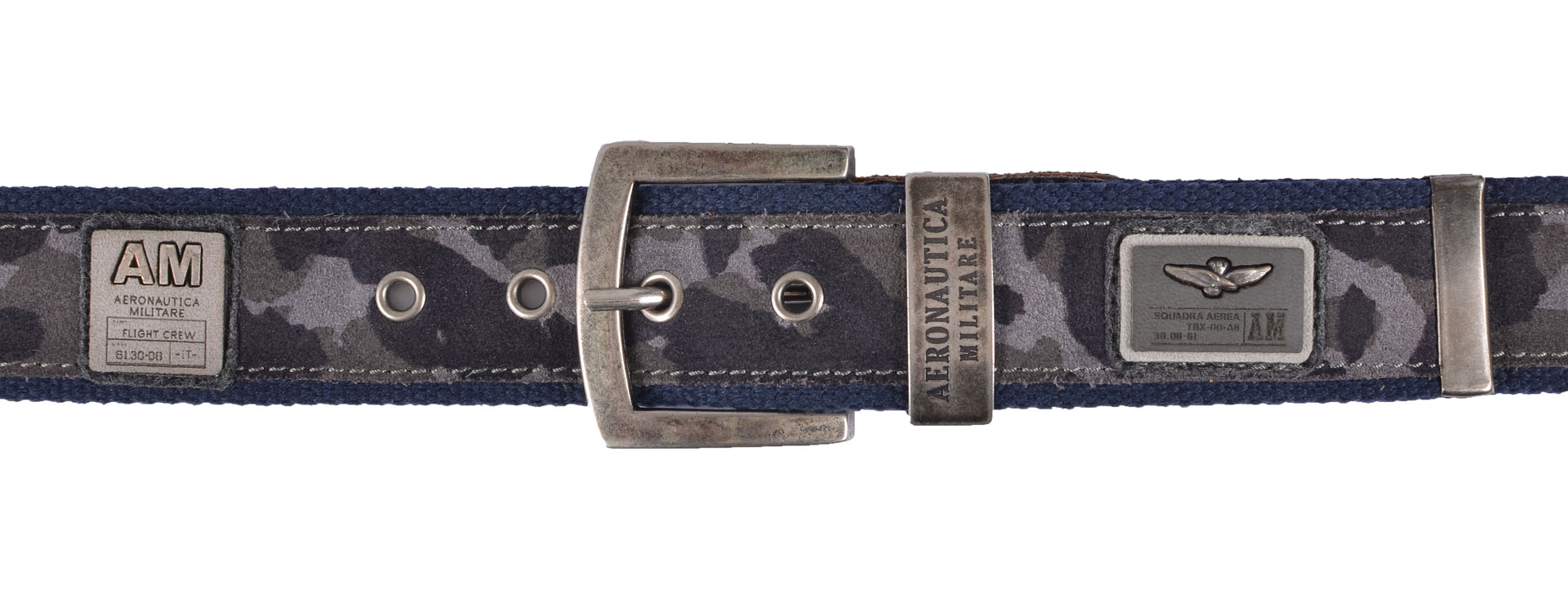 Ремень AERONAUTICA MILITARE blue navy (CI 187) 