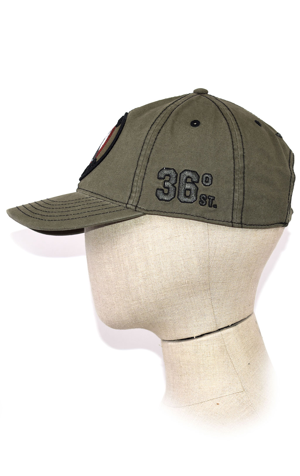 Бейсболка AERONAUTICA MILITARE SS 21/CN green (HA 1074) 