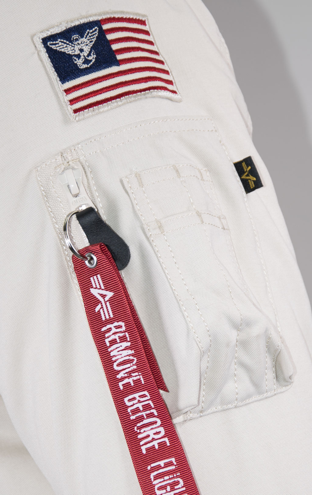 Аляска ALPHA INDUSTRIES POLAR white off 