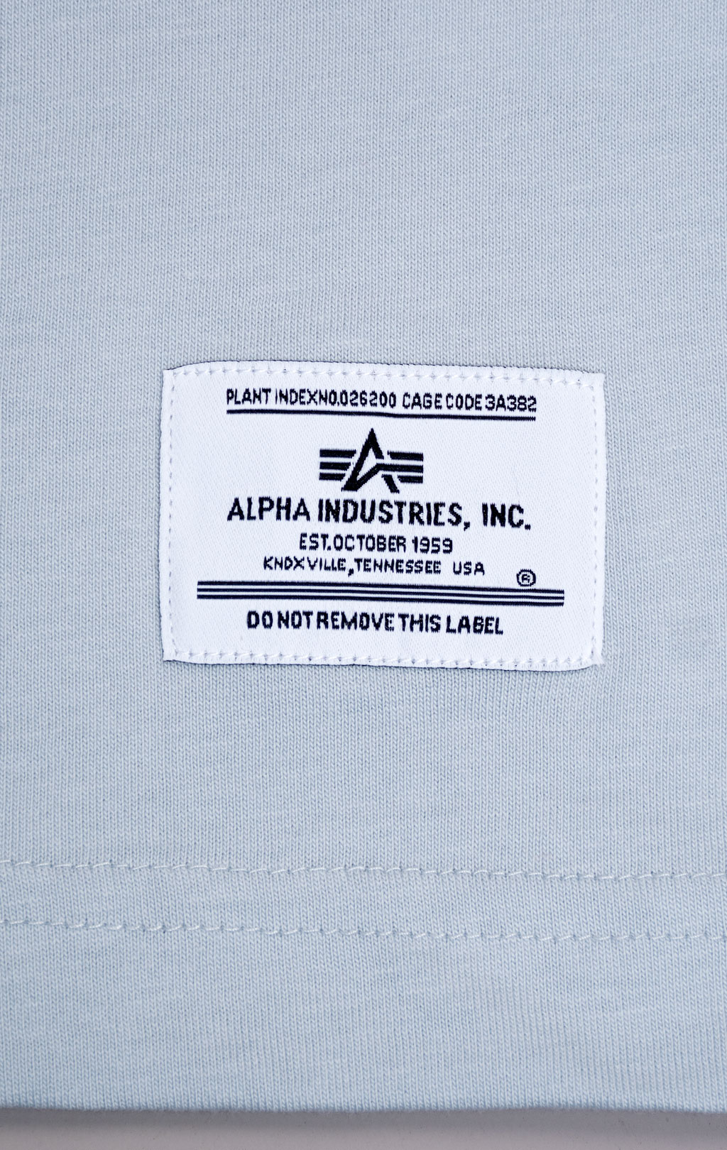 Футболка ALPHA INDUSTRIES RELAXED FADED PRINT TEE SS 26 mist 
