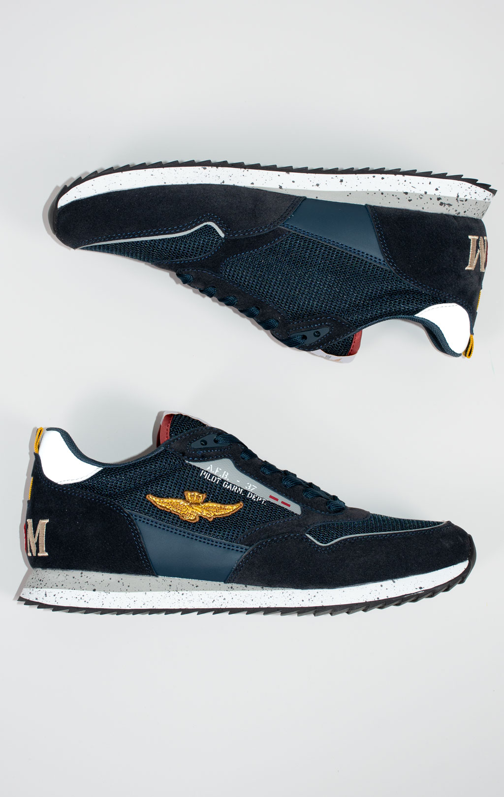 Кроссовки AERONAUTICA MILITARE SS 25/CN blue navy (SC 288) 