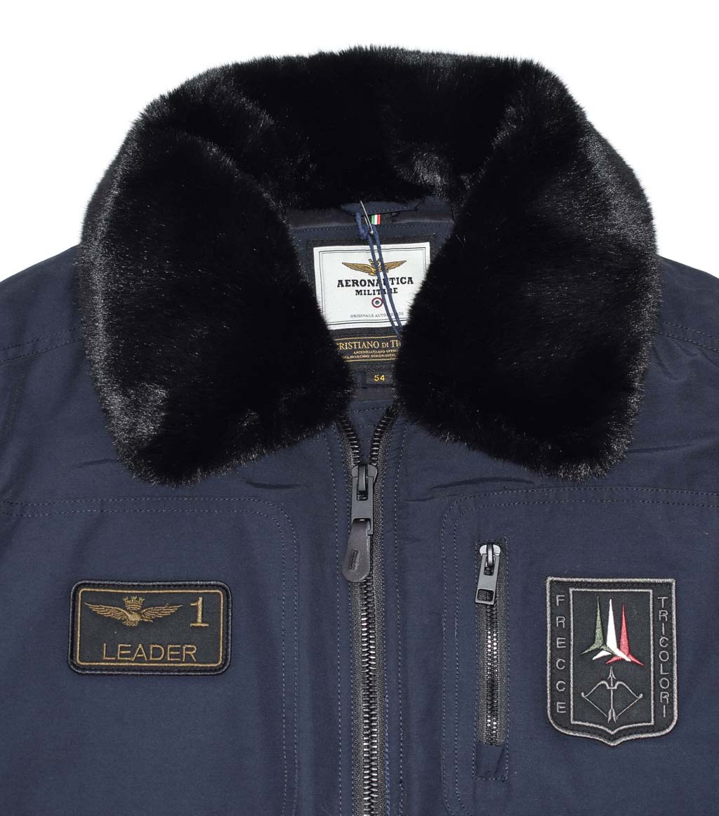 Куртка-пилот AERONAUTICA MILITARE FW 20/21/CN blue navy (AB 1907) 