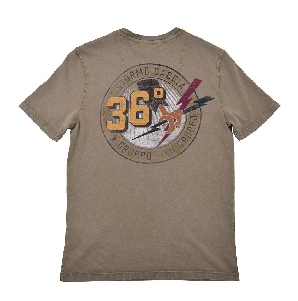 Футболка AERONAUTICA MILITARE SS19 salvia (TS 1629)
