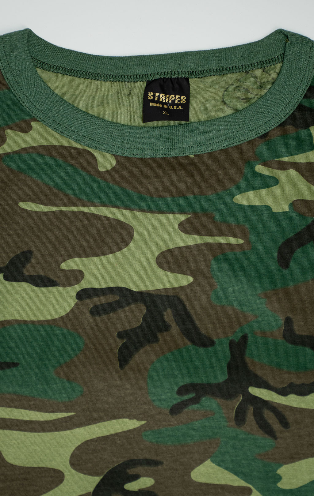 Футболка полевая 100% cotton camo woodland США