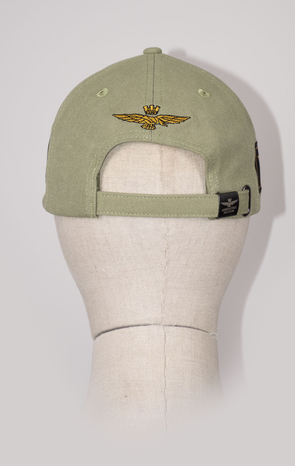 Бейсболка AERONAUTICA MILITARE SS 24/CN olive green (HA 1150) 