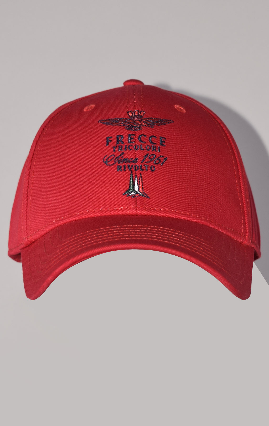 Бейсболка AERONAUTICA MILITARE SS 23/CN rosso (HA 1132)