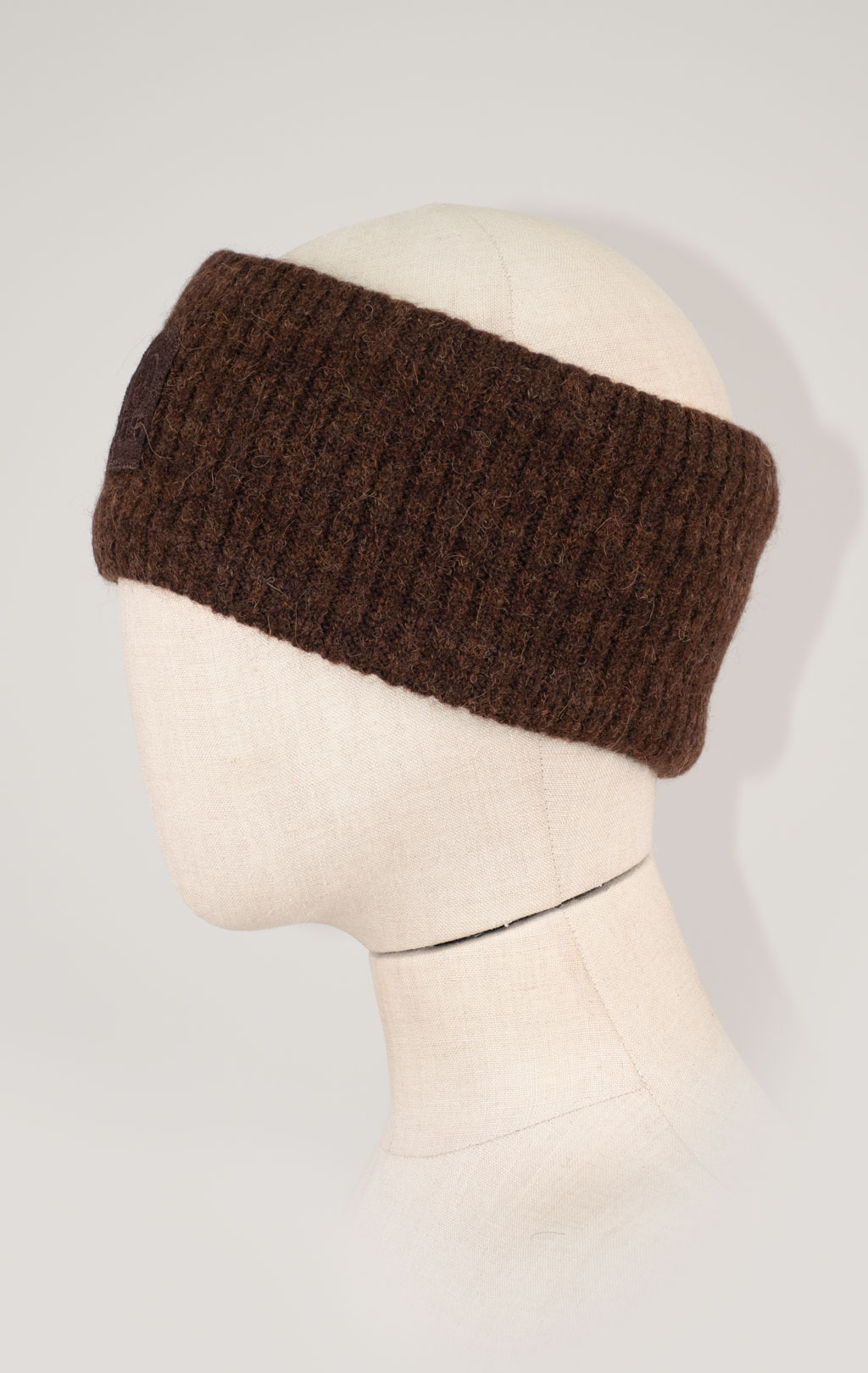 Повязка PARAJUMPERS ALPACA BAND FW 25/26 dark brown 