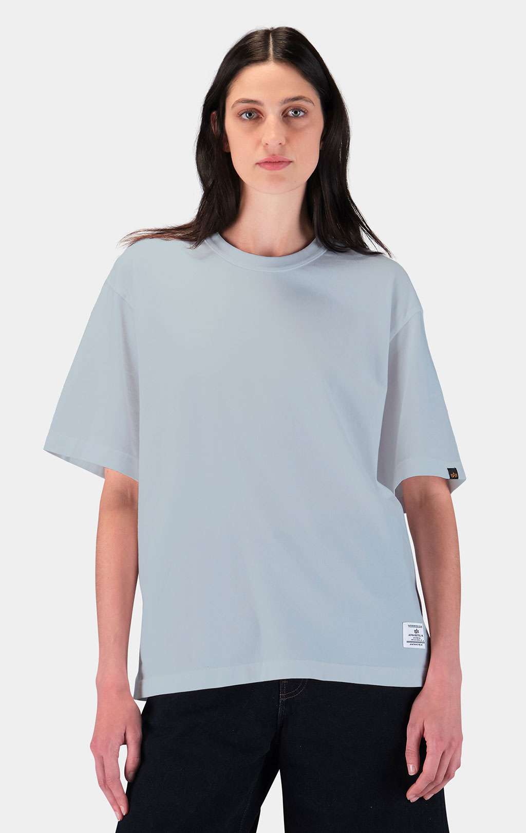 Футболка ALPHA INDUSTRIES RELAXED TEE SS 26 mist 