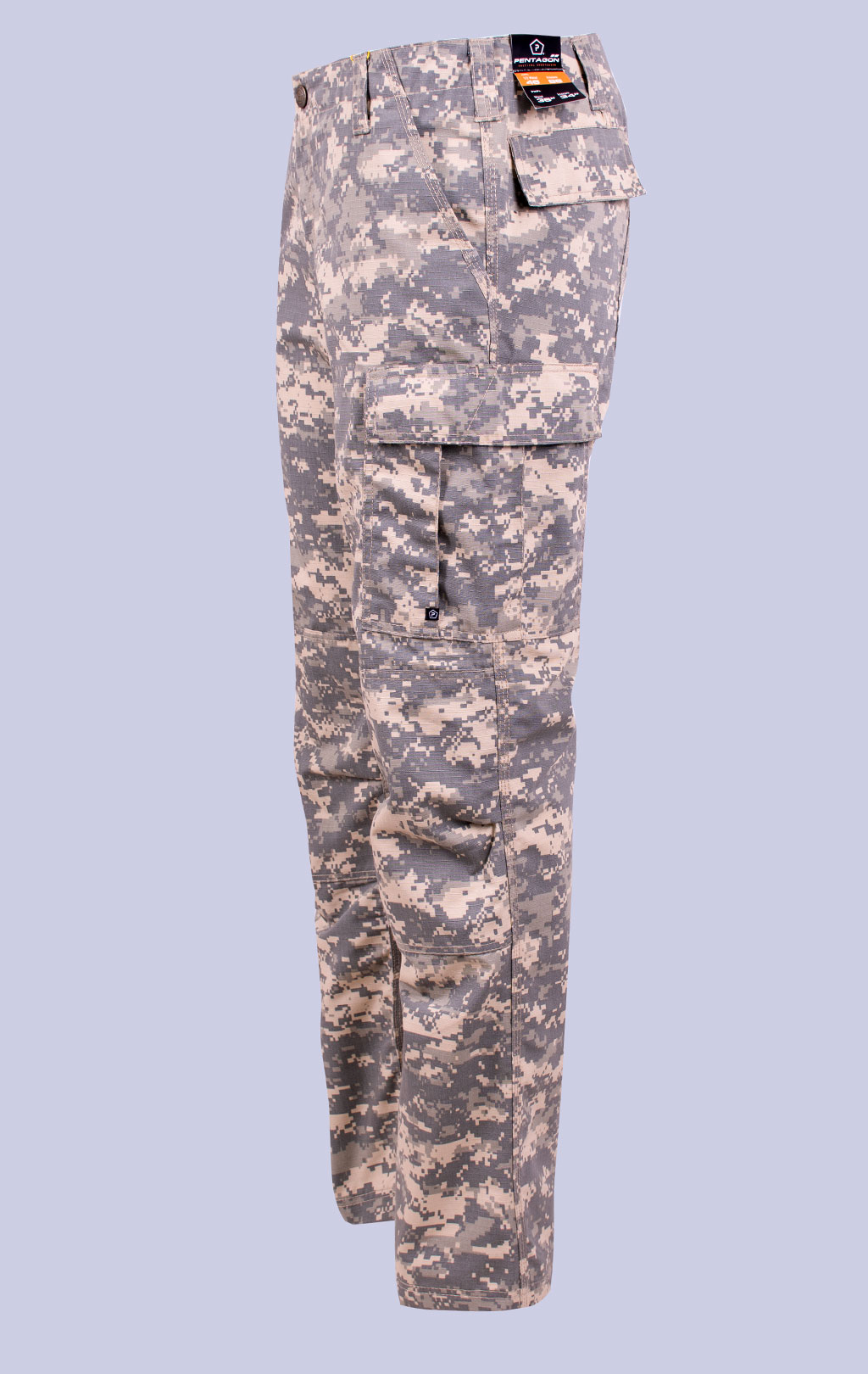 Брюки тактические Pentagon BDU 2.0 хлопок35%/полиэстер65% Rip-Stop acu 05001 