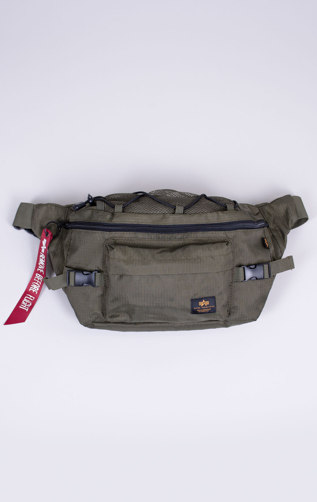 Сумка поясная ALPHA INDUSTRIES COMBAT WAIST BAG dark olive 