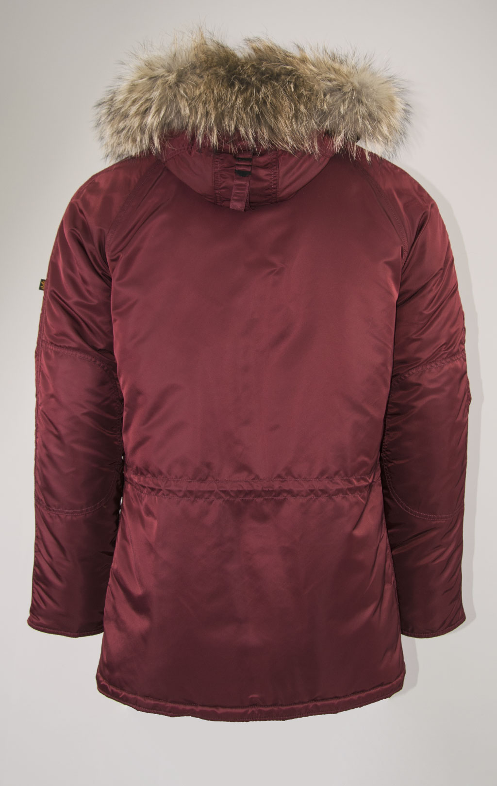 Аляска ALPHA INDUSTRIES VF 59 N-3B натур. мех burgundy 