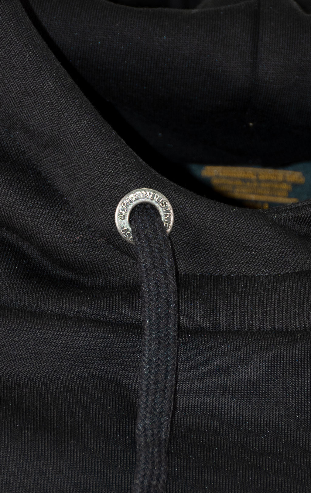 Толстовка ALPHA INDUSTRIES EMB HOODY black 