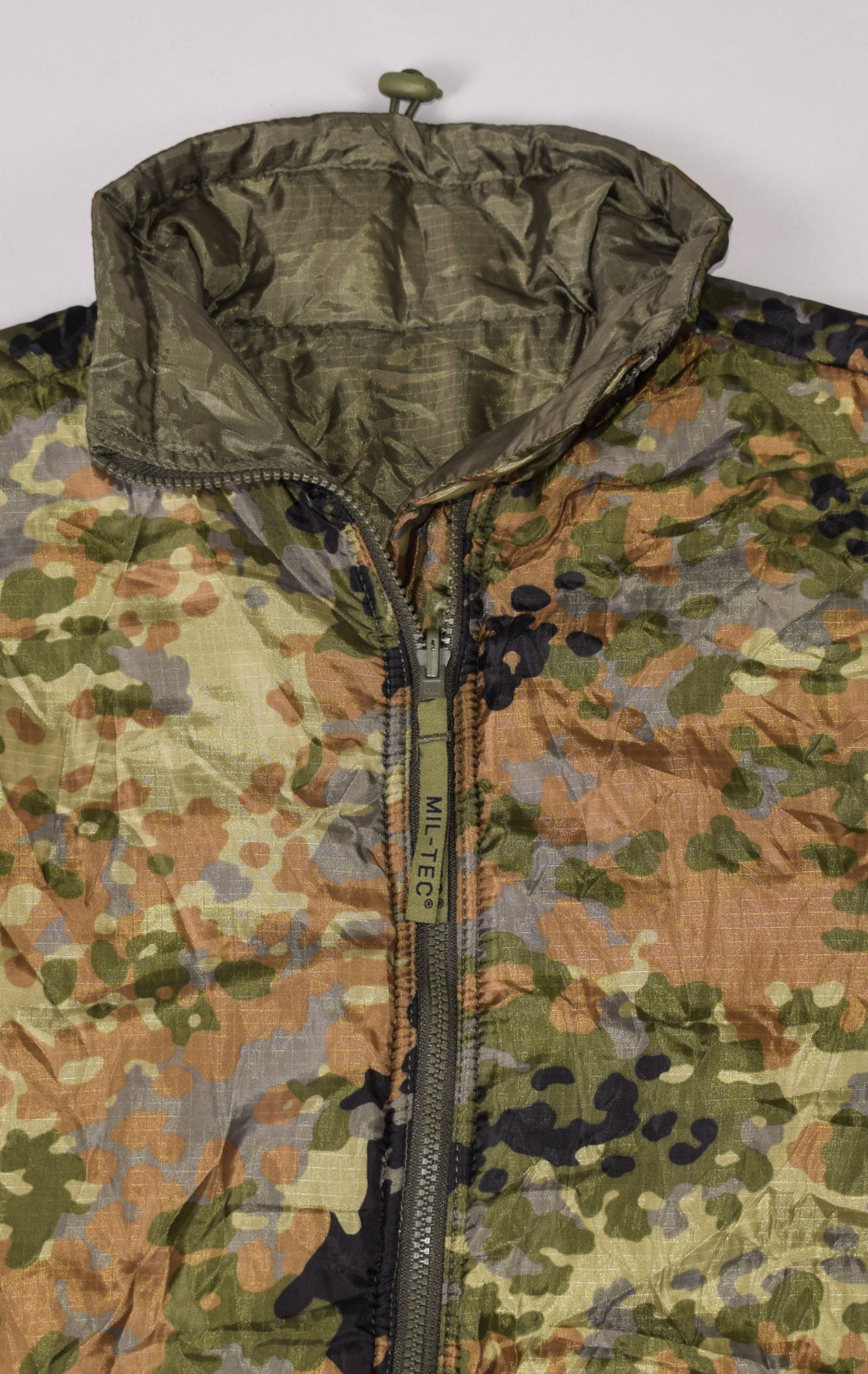 Куртка 2-х сторонняя нейлон flecktarn/olive 