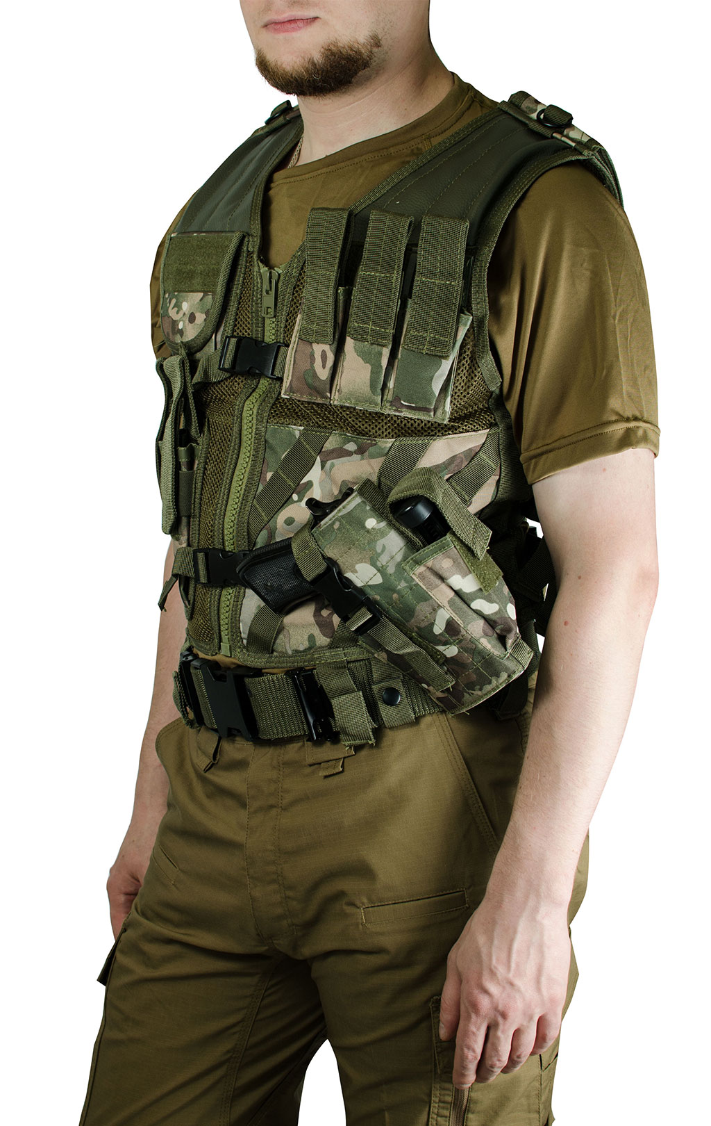 Жилет тактический Mil-Tec USMC multicam 