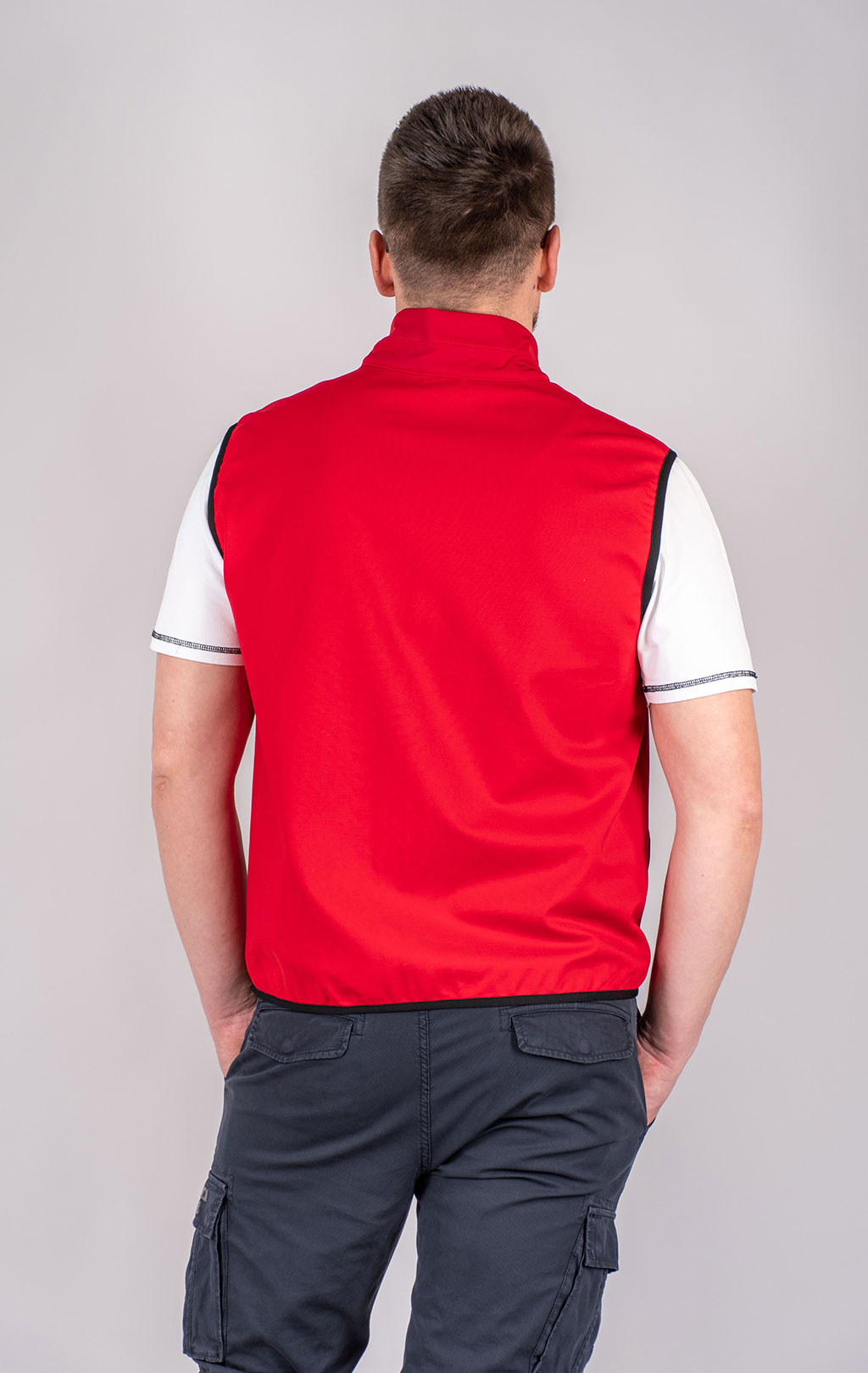 Жилет AERONAUTICA MILITARE SS 25 m/BD tango red (AB 2206) 