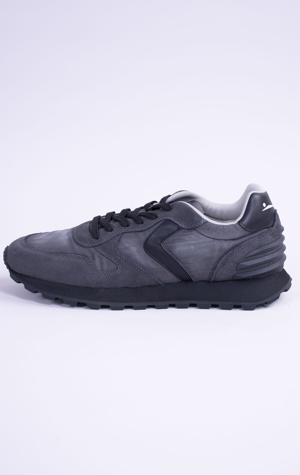 Кроссовки VOILE BLANCHE PARIS POWER MAN замша FW 26/27 tarmac/black 2018797 