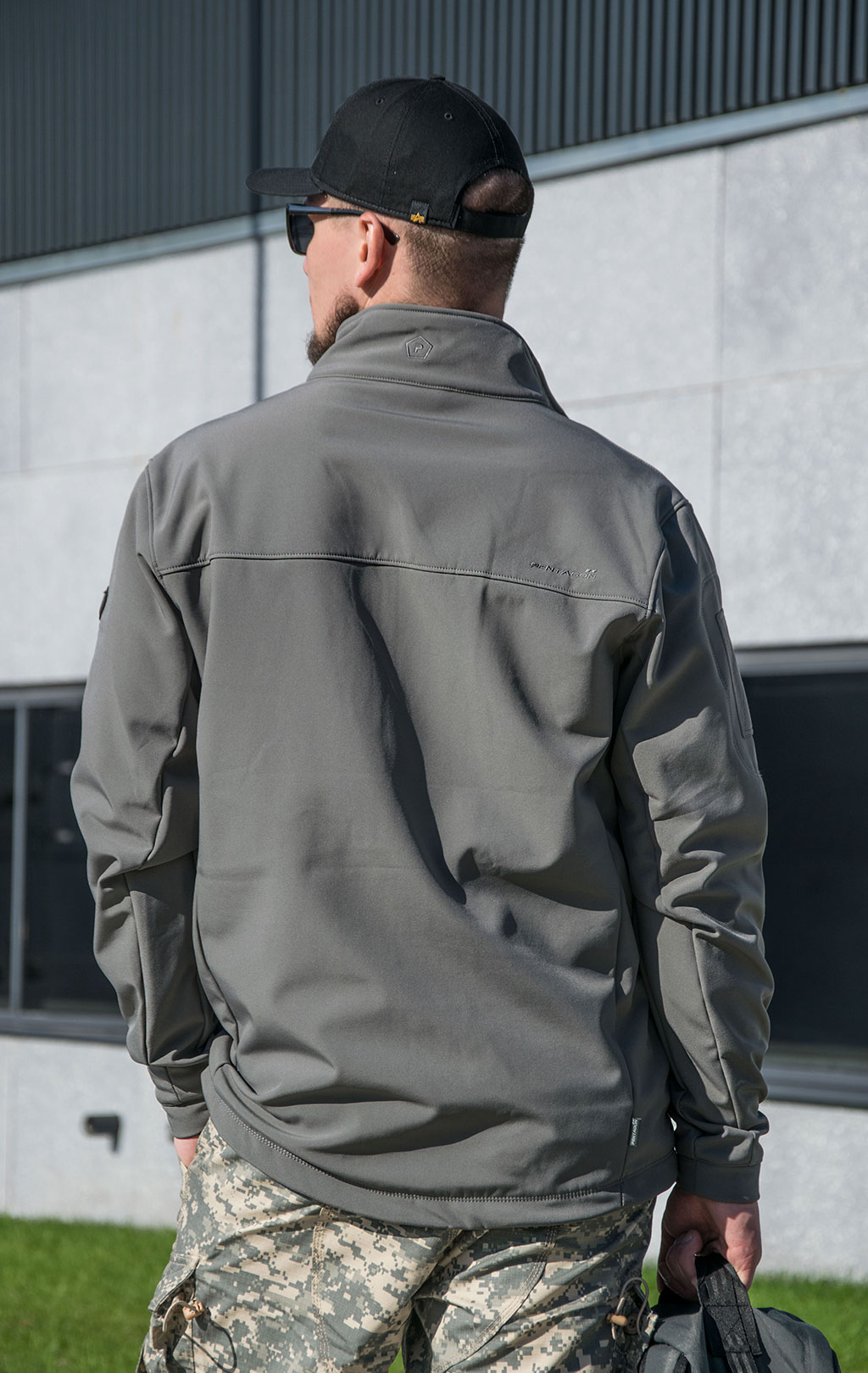 Куртка тактическая softshell Pentagon REINER 2.0 Soft Shell grey wolf 08012 