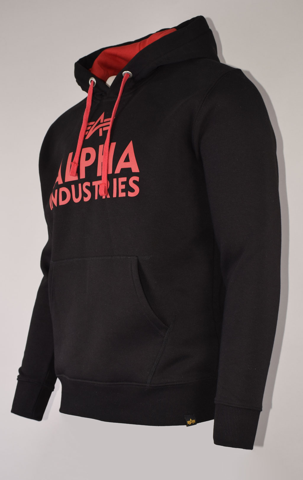 Толстовка ALPHA INDUSTRIES FOAM PRINT HOODY black 