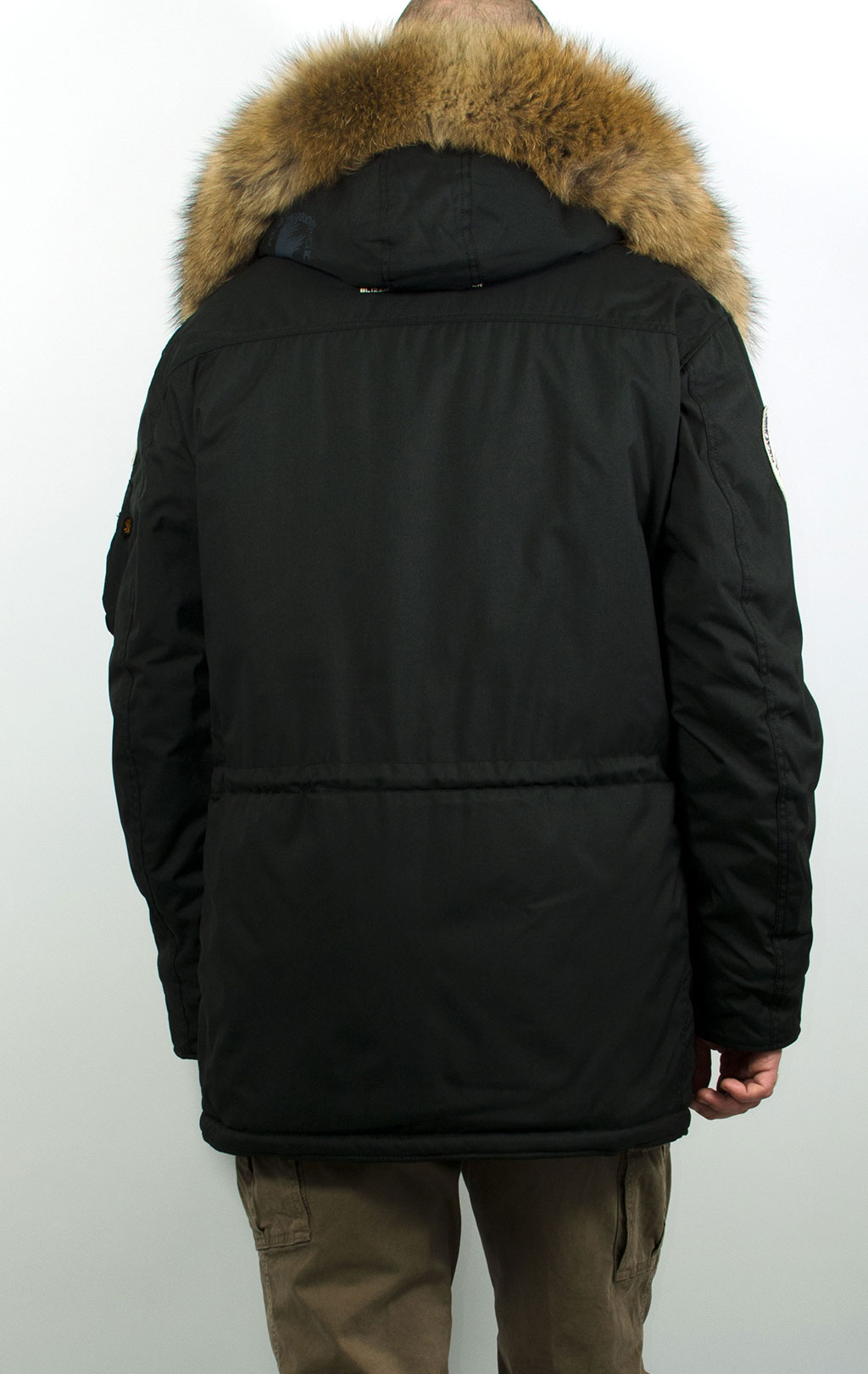 Аляска ALPHA INDUSTRIES POLAR натур. мех black 