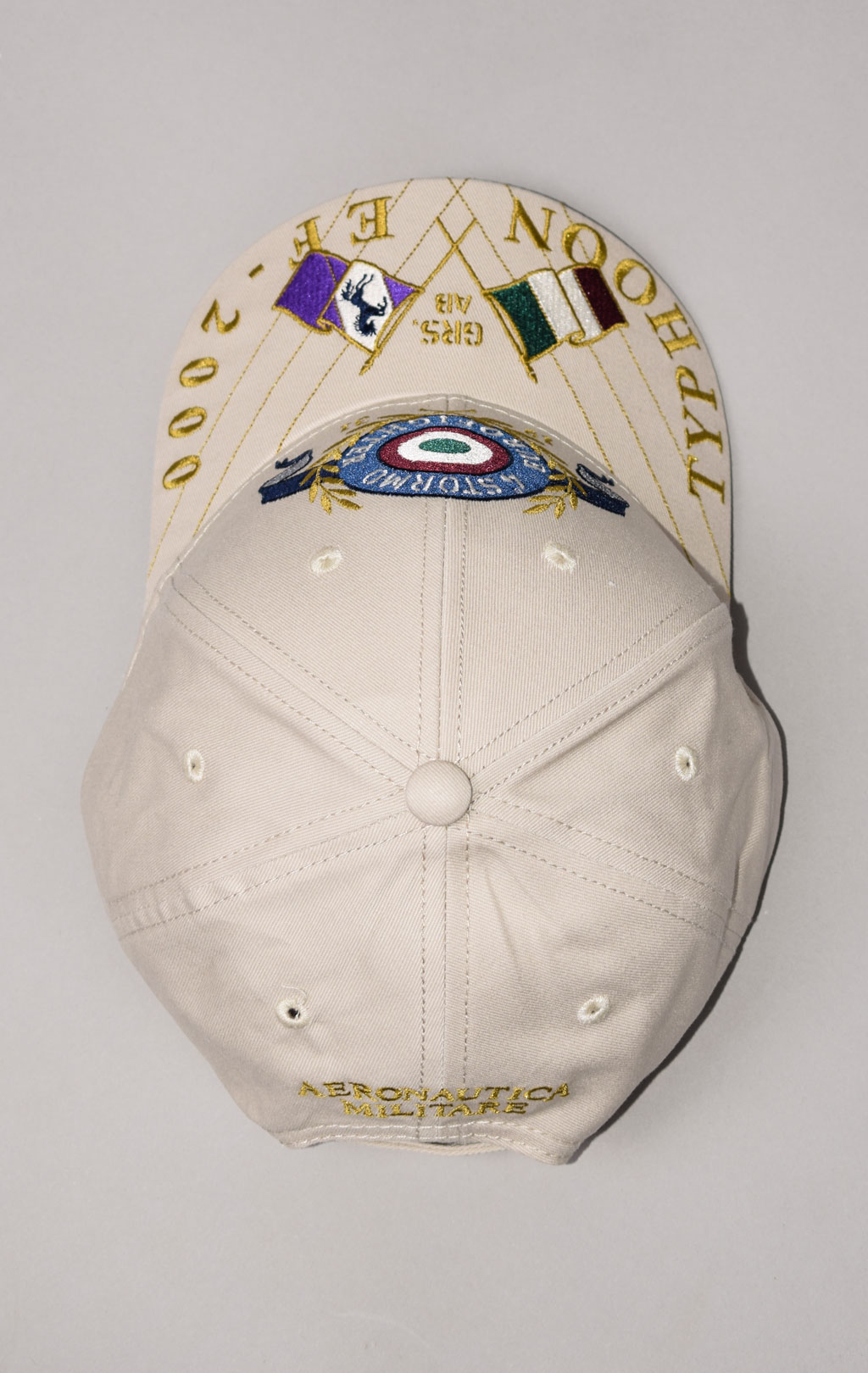 Бейсболка AERONAUTICA MILITARE SS 22/CN sabbia (HA 1107)