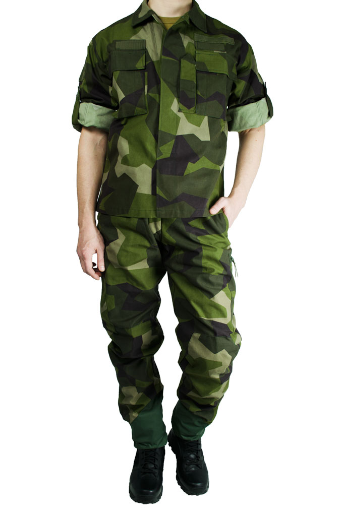 Куртка армейская camo Швеция
