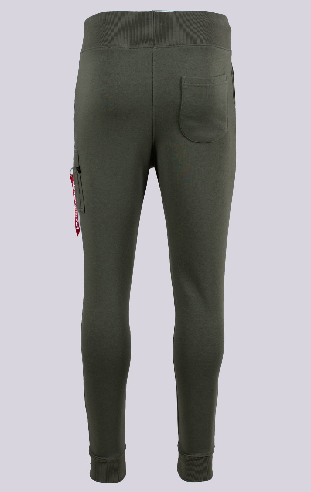 Брюки спортивные джоггеры ALPHA INDUSTRIES X-FIT SLIM CARGO dark green 