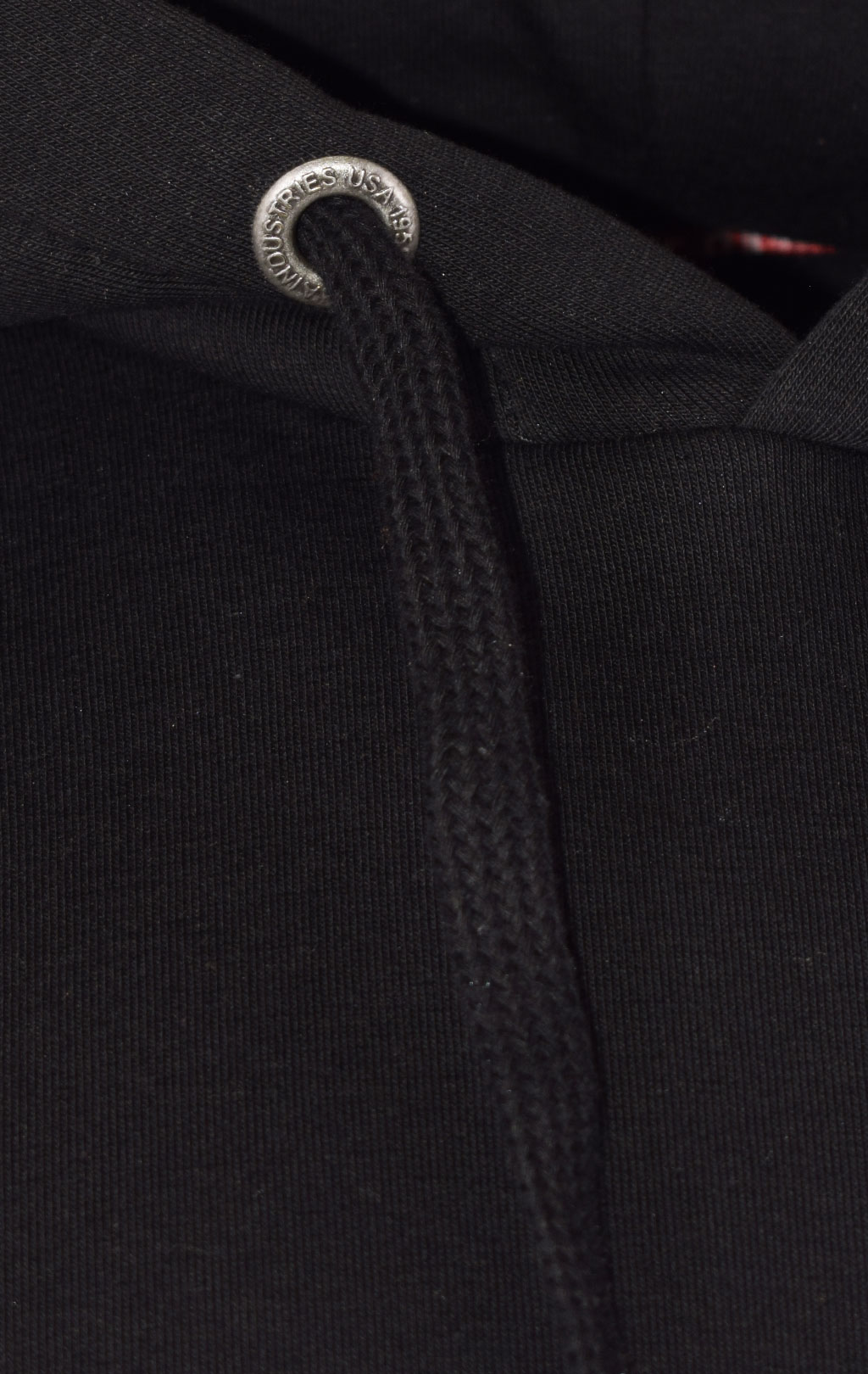 Толстовка ALPHA INDUSTRIES SIDE LOGO HOODY black 