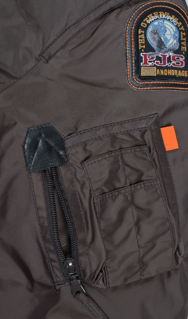 Аляска-пуховик PARAJUMPERS RIGHT HAND brown 