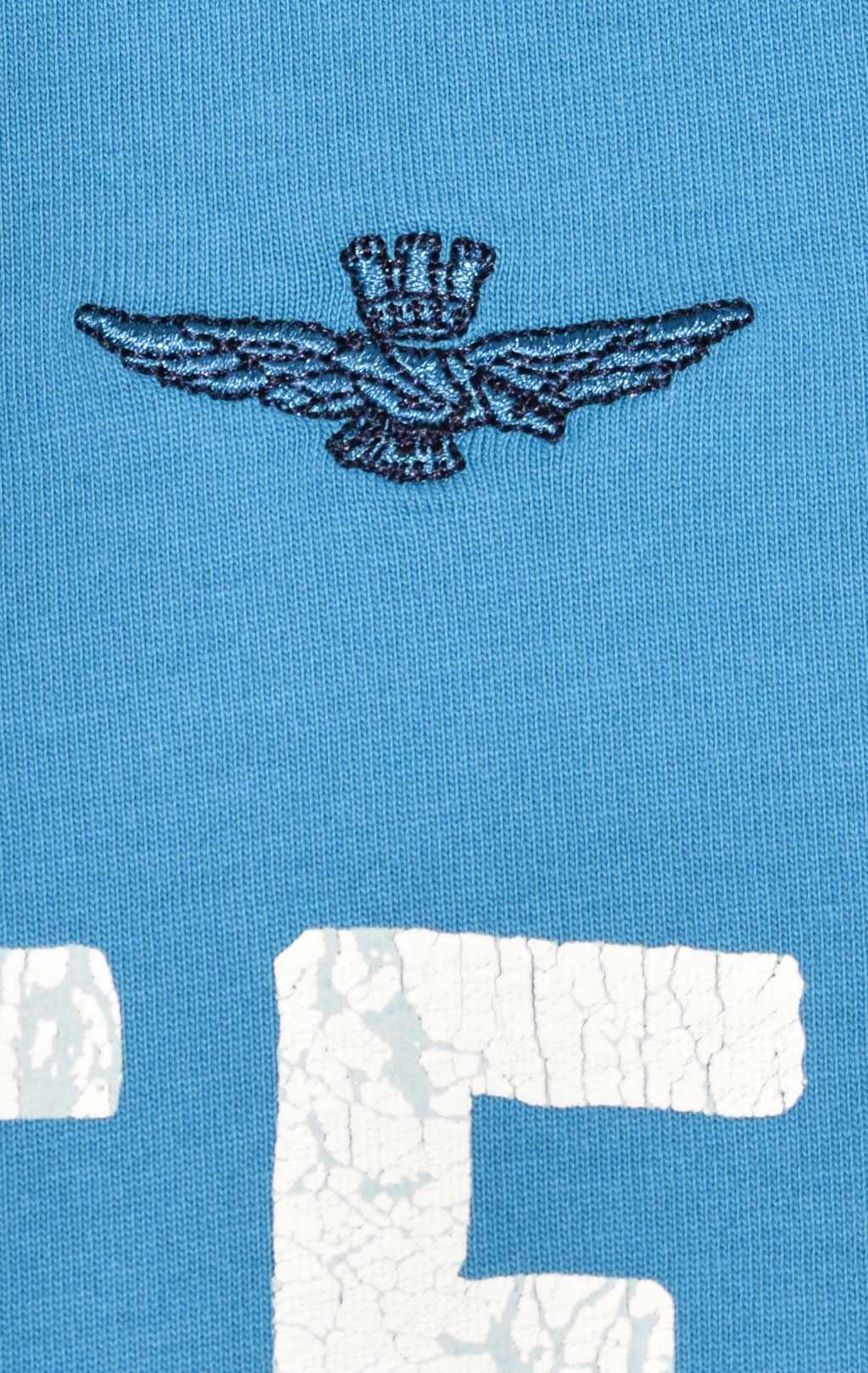 Футболка AERONAUTICA MILITARE SS 23/TR azzurro (TS 2051) 