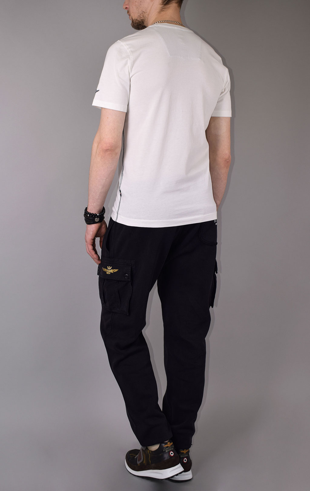 Футболка AERONAUTICA MILITARE SS 20 off white (TS 1697) 