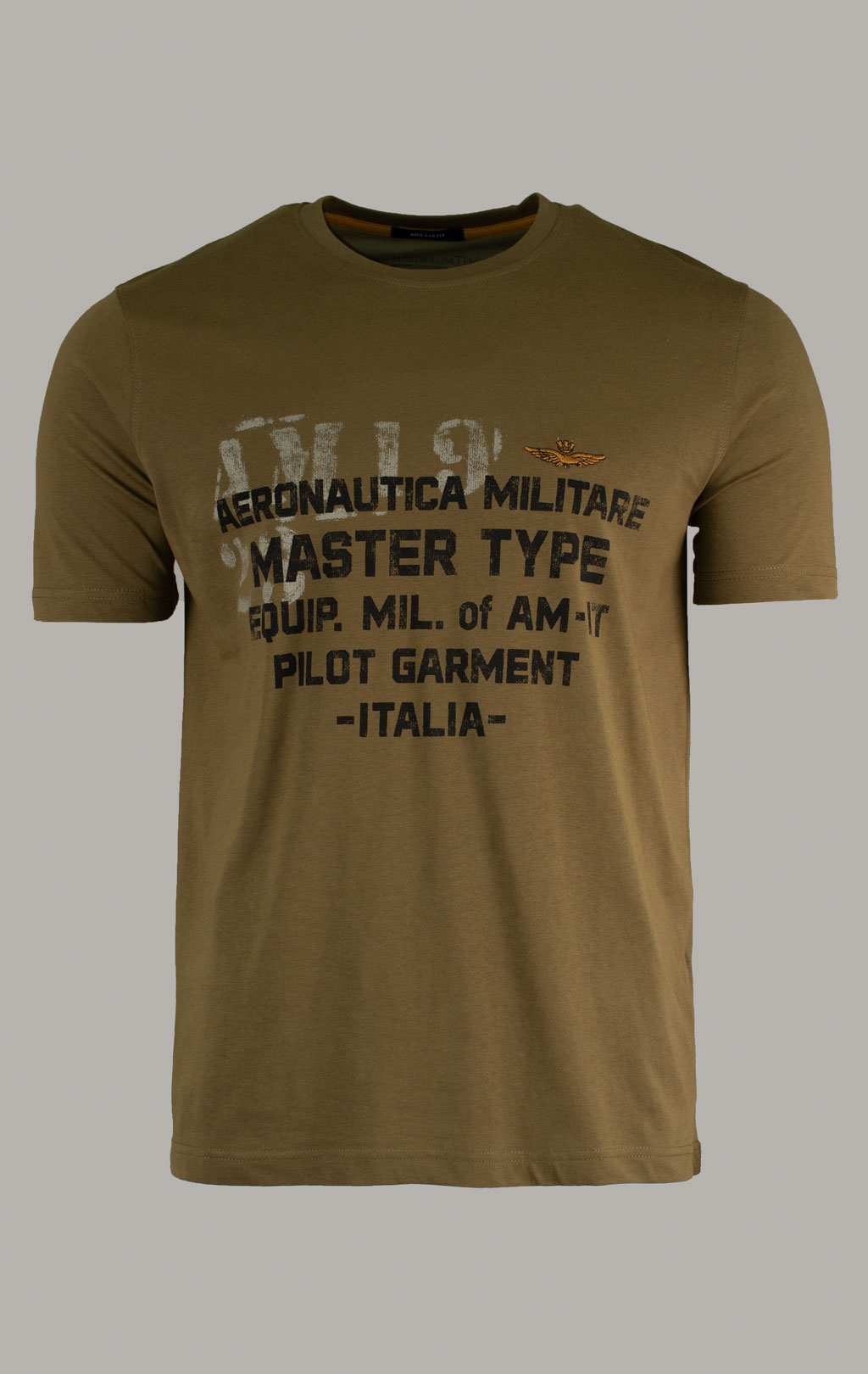 Футболка AERONAUTICA MILITARE FW 25/26/BD dark olive (TS 2479) 