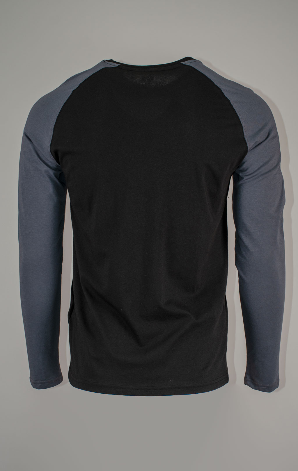 Лонгслив ALPHA INDUSTRIES BASIC LS black/greyblack 