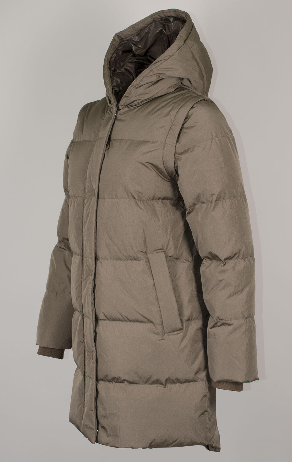 Женская куртка ALPHA INDUSTRIES SIERRA CONVERTIBLE JACKET FW 24/25 coyote brown 