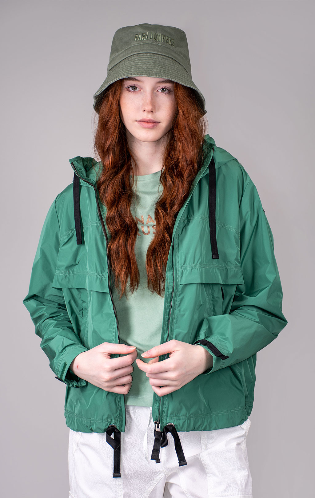 Женская ветровка PARAJUMPERS GOLDIE SS19 fir 