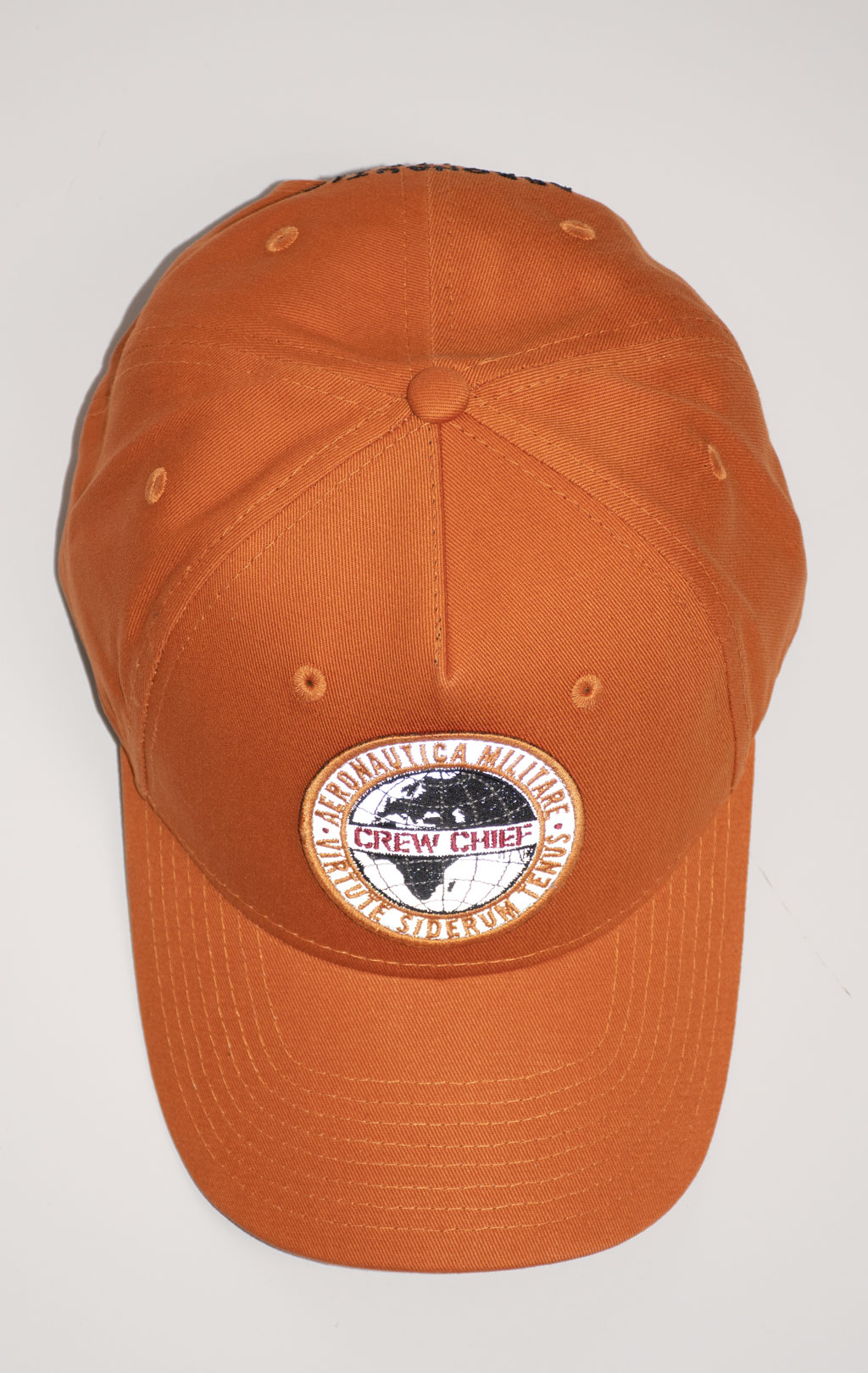 Бейсболка AERONAUTICA MILITARE SS 24/CN carrot orange (HA 1162) 