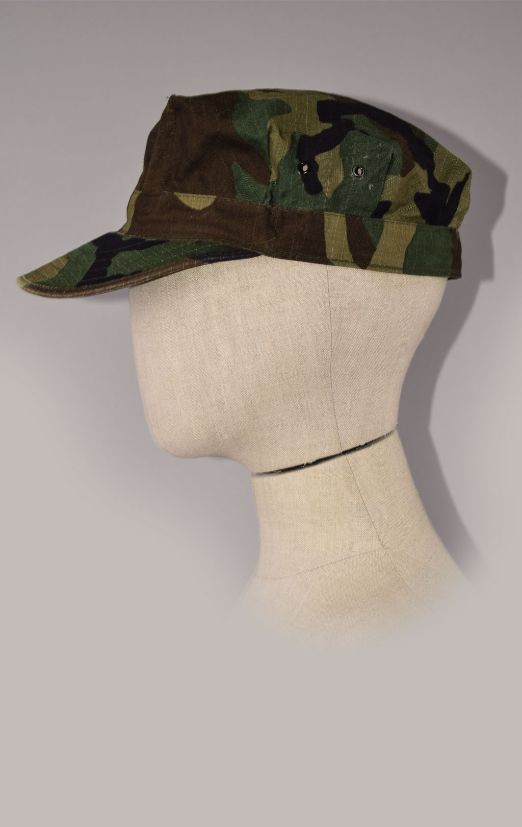 Кепка USMC rip-stop camo woodland б/у США