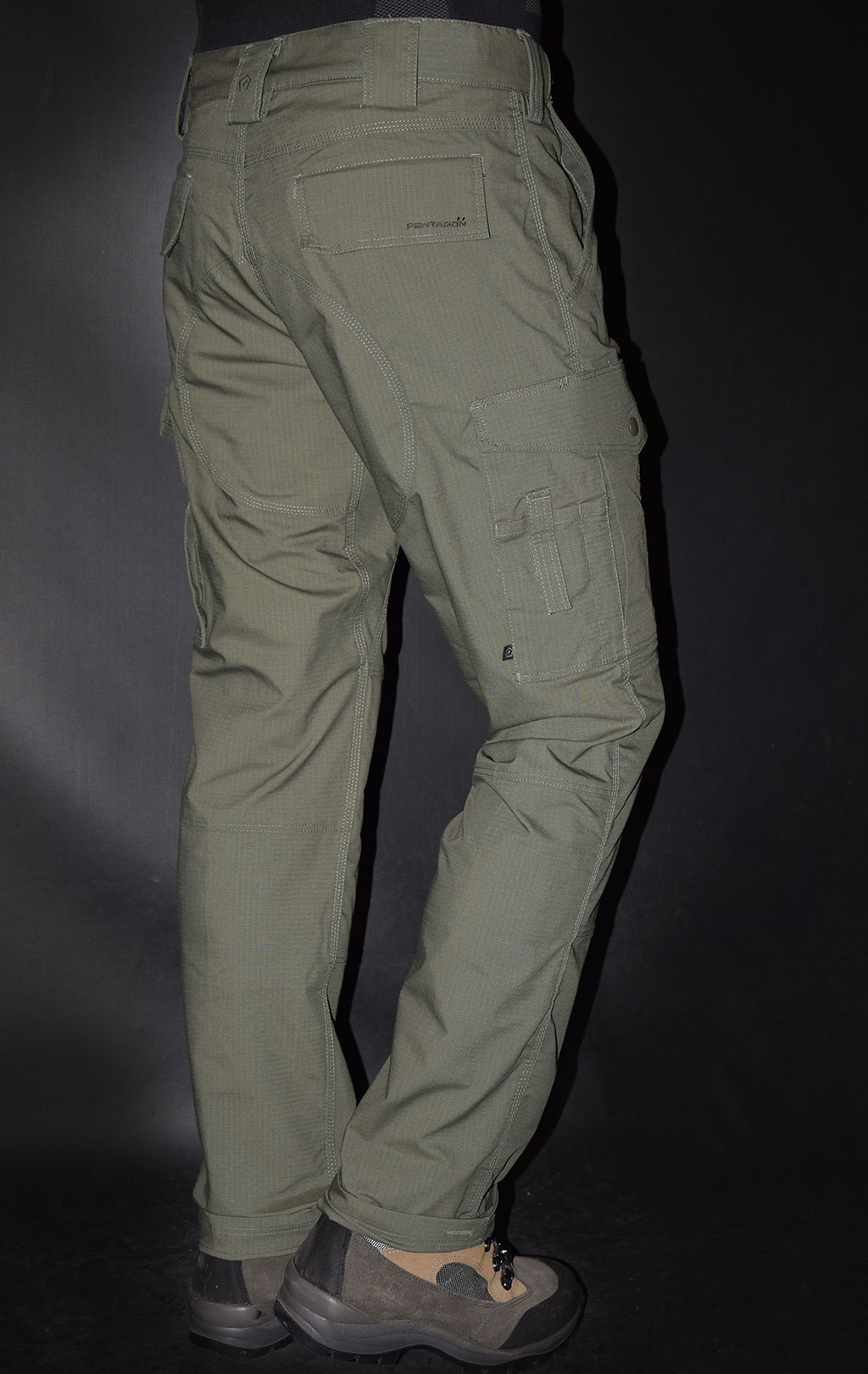 Брюки тактические Pentagon RANGER 2.0 big size хлопок35%/полиэстер65% Rip-Stop stretch green camo 06CG 05007 