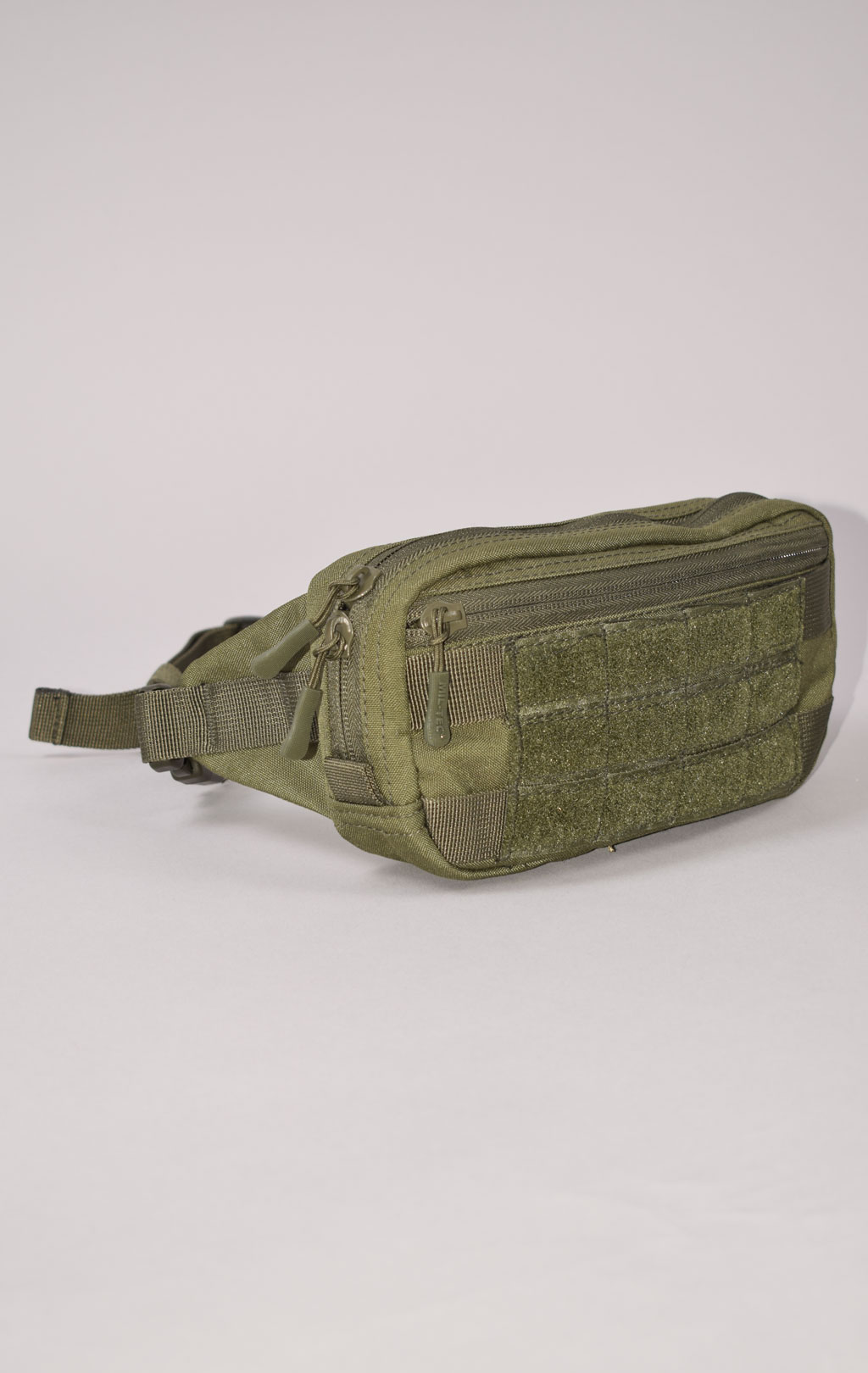 Сумка поясная Mil-Tec MOLLE Velcro 22x4x12 olive 