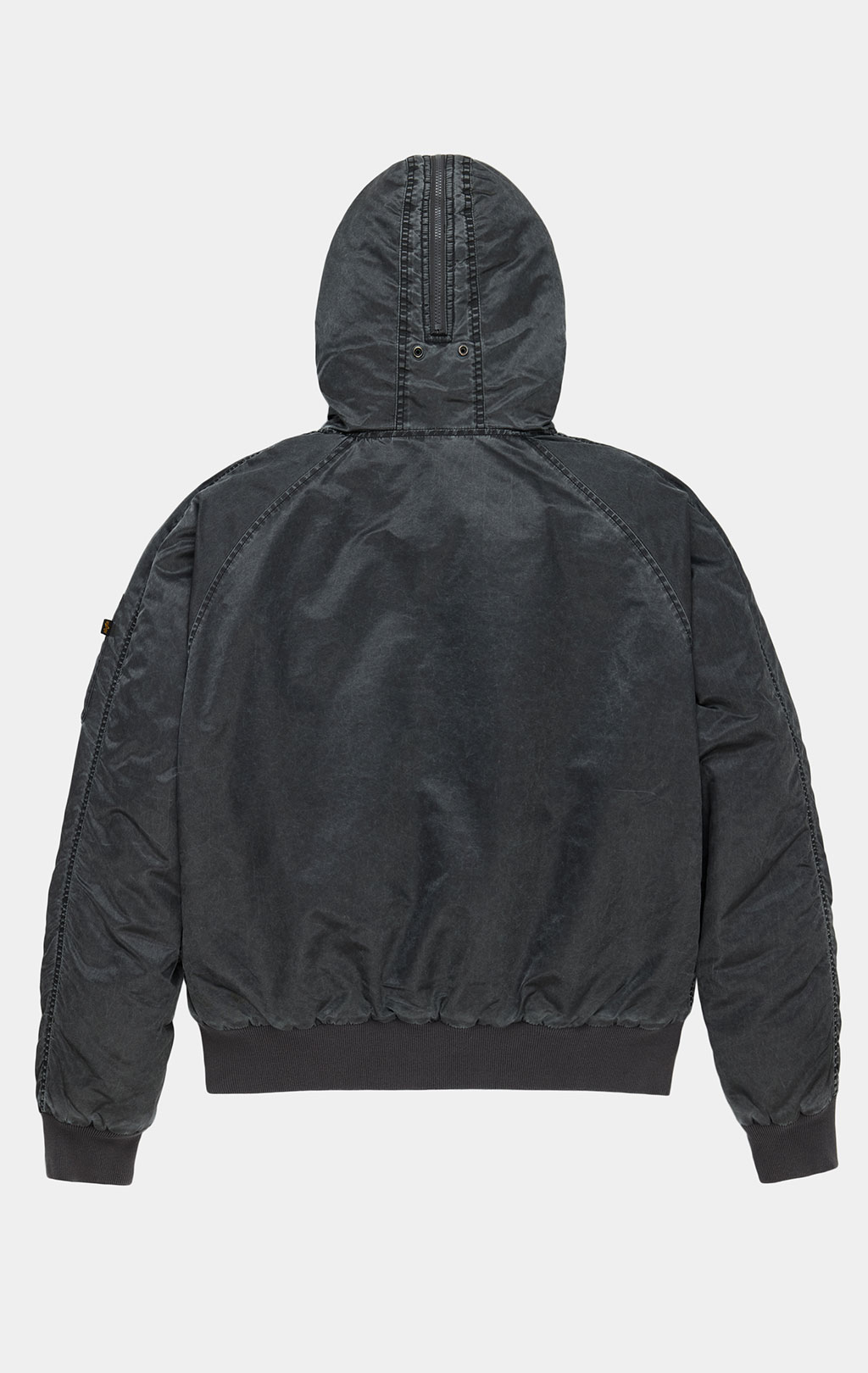 Аляска короткая ALPHA INDUSTRIES N-2B HERITAGE FIT PARKA (BATTLEWASH) FW 26/27 black 