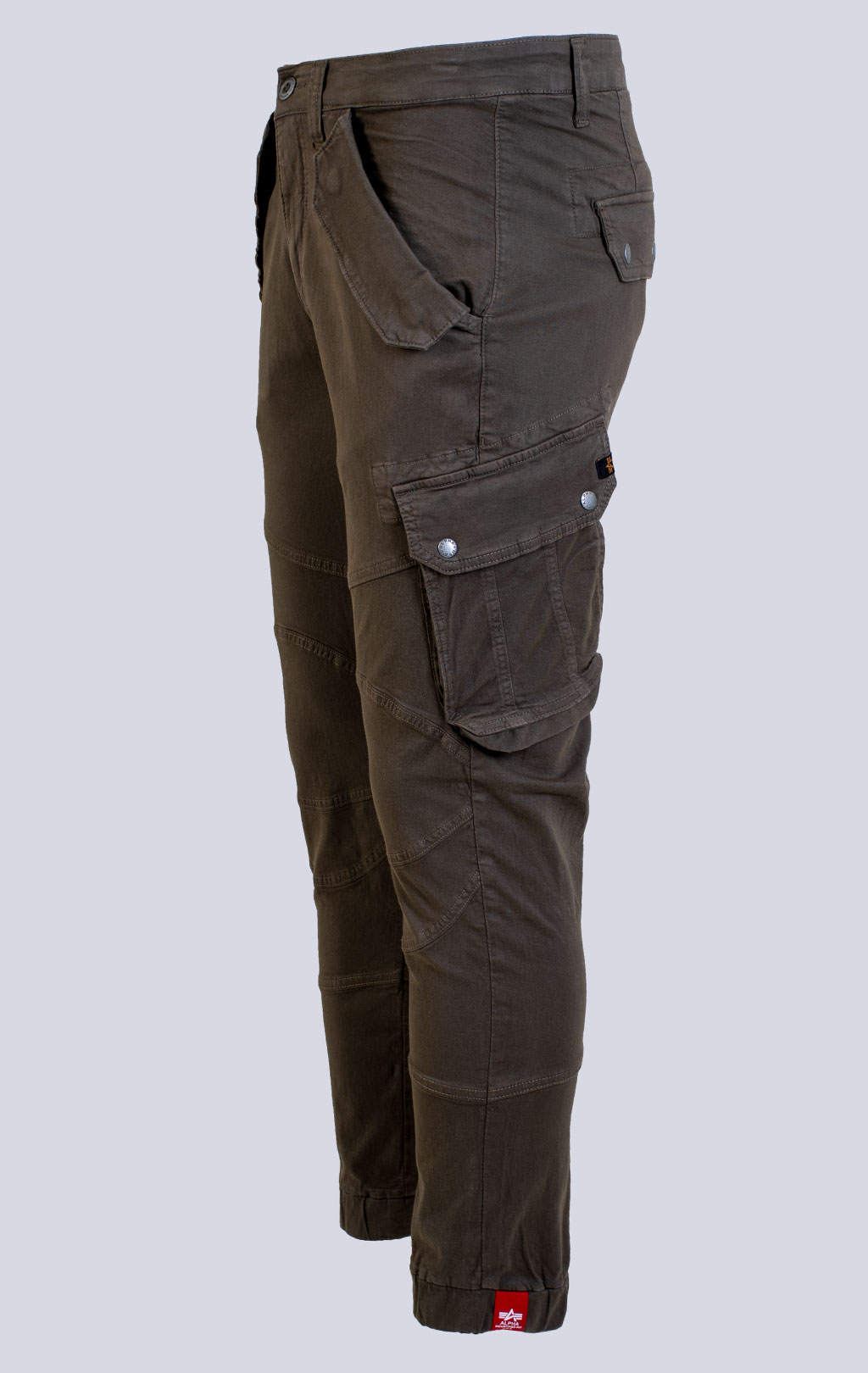Брюки-карго ALPHA INDUSTRIES COMBAT LW greyblack 
