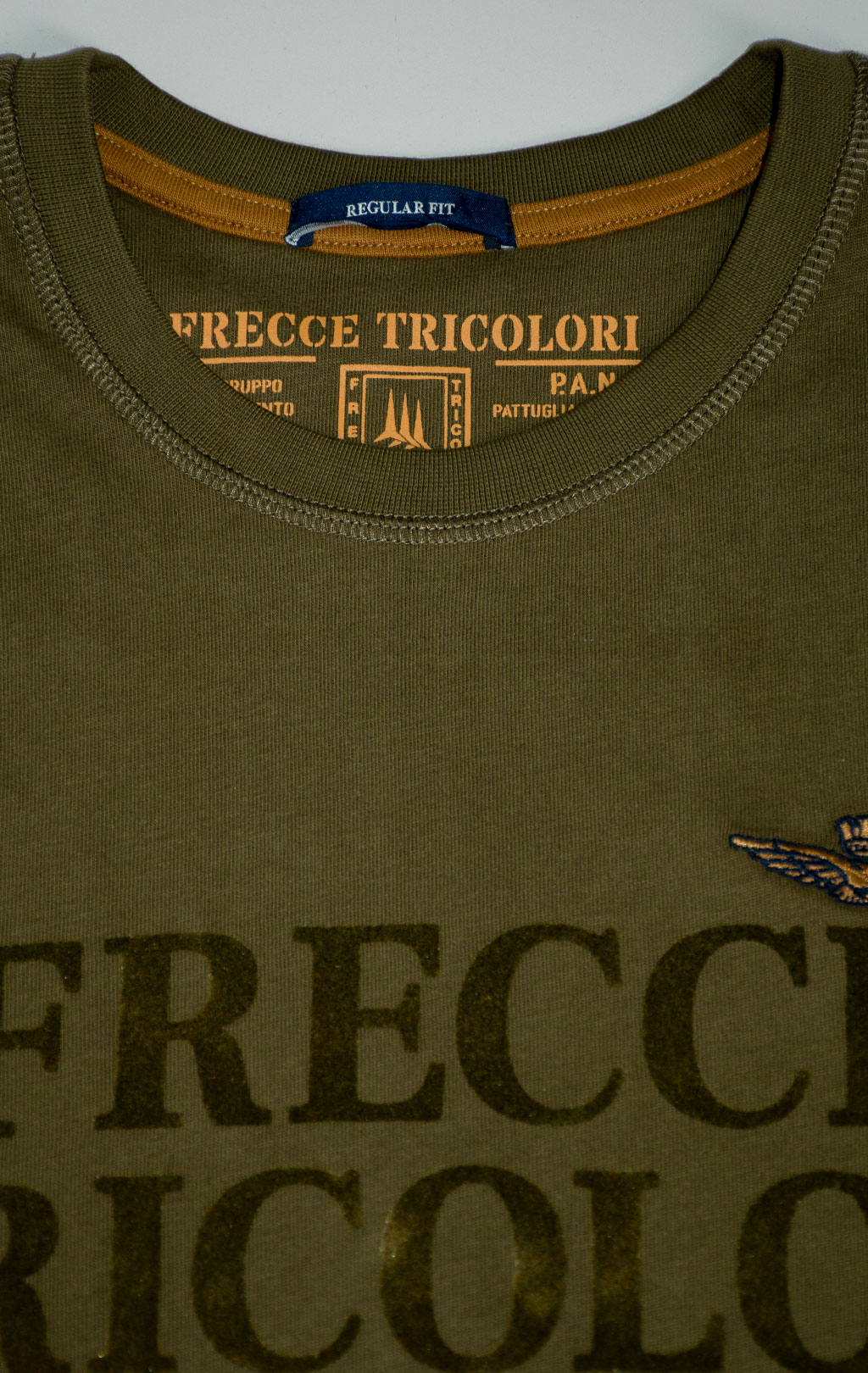 Лонгслив AERONAUTICA MILITARE FW 25/26/BD dark olive (TS 2469) 