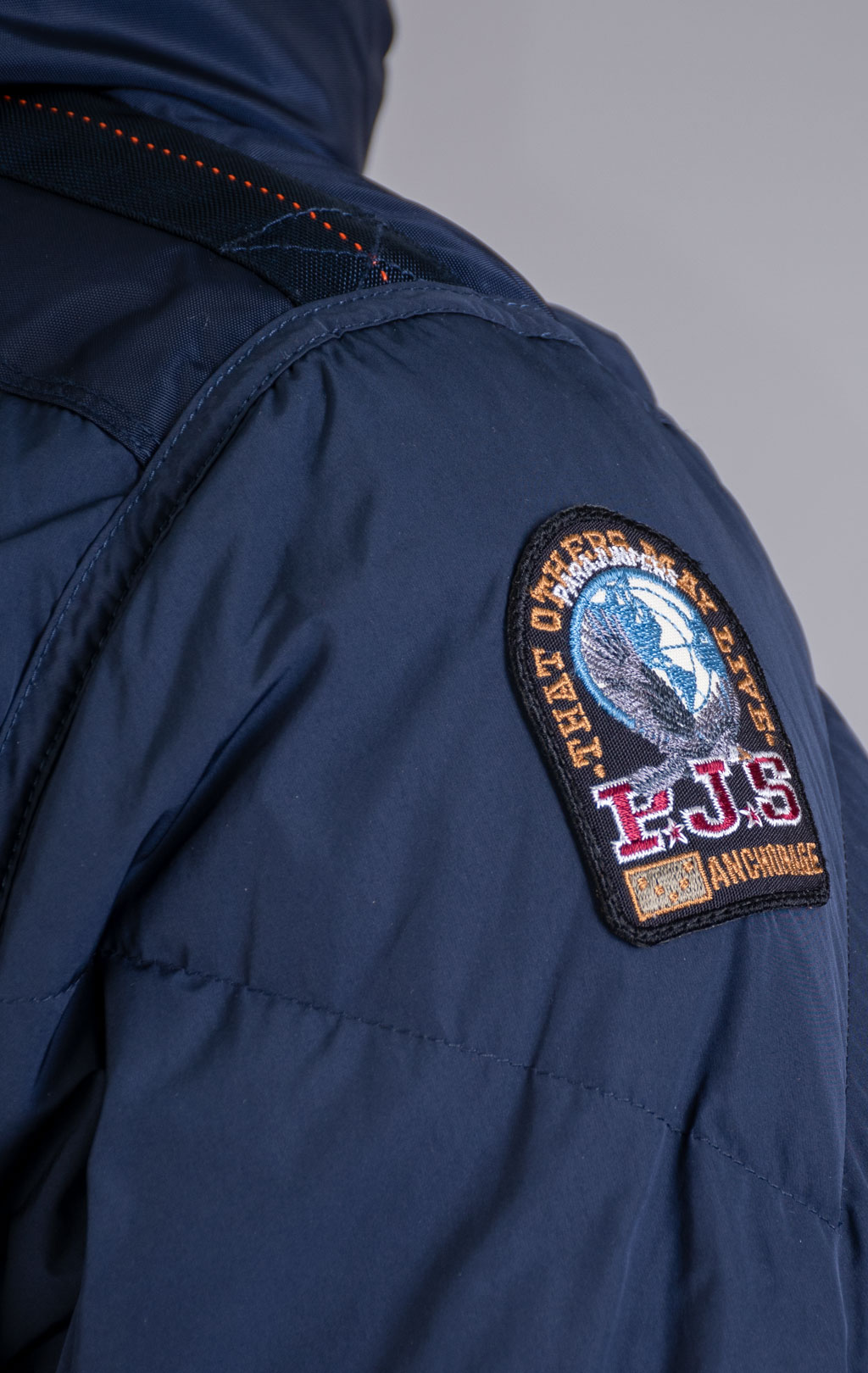 Куртка-пуховик PARAJUMPERS LONG BEAR MAN FW 25/26 blue navy 