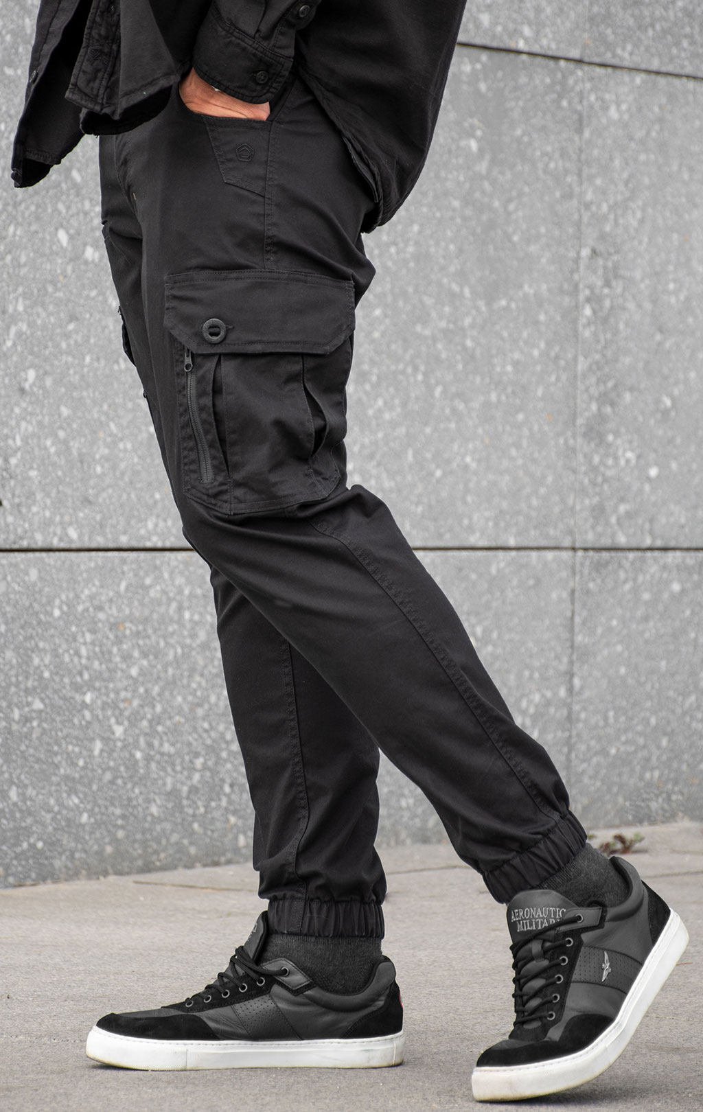 Брюки тактические Pentagon INVICTUS хлопок65%/полиэстер35% Twill black 05058 