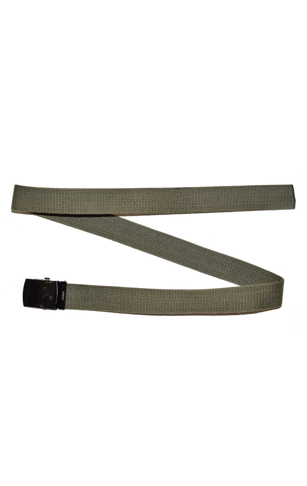 Ремень брючный брезент black buckle olive б/у Голландия