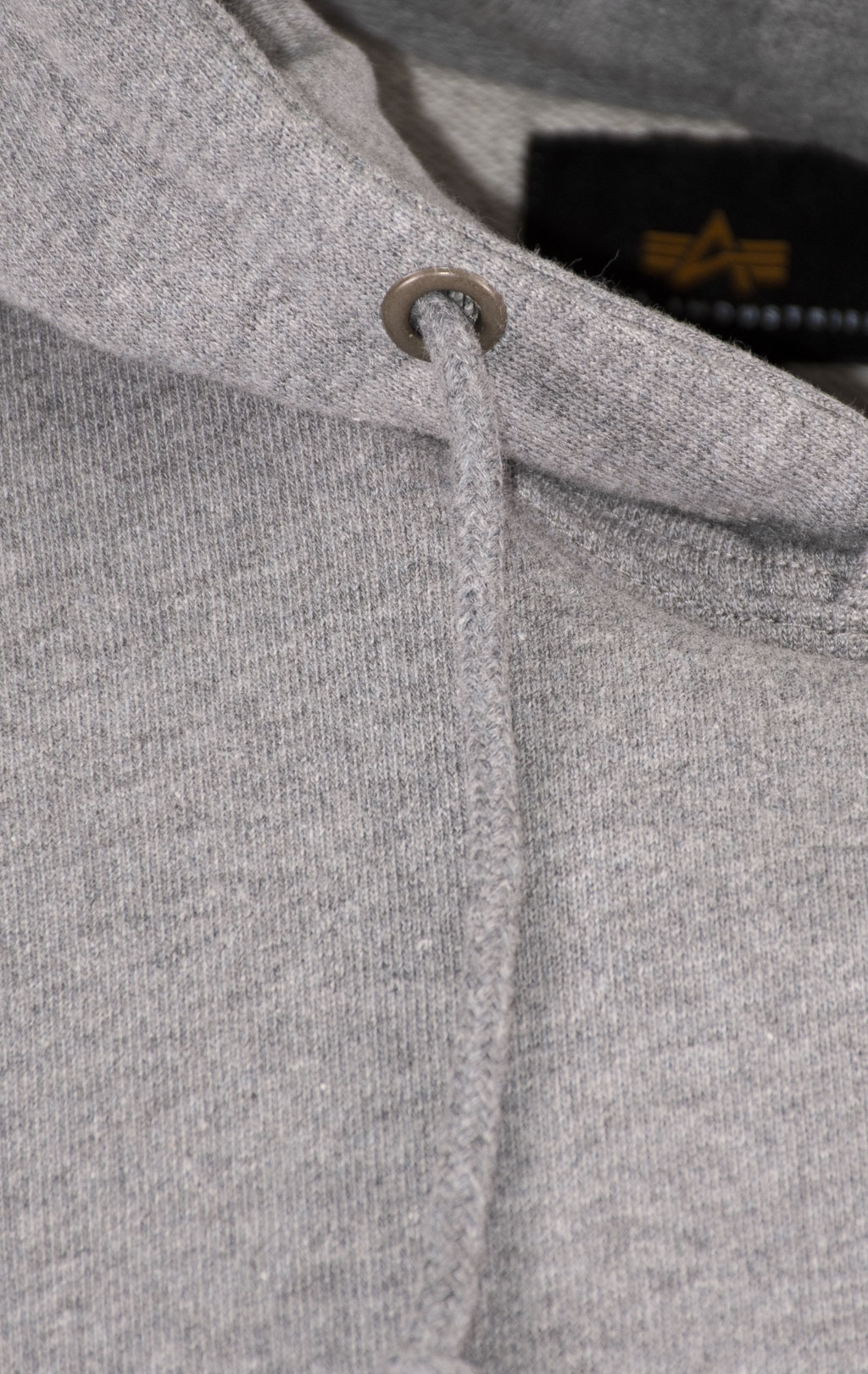 Толстовка ALPHA INDUSTRIES ESSENTIAL FRENCH TERRY HOODIE FW 24/25 medium charcoal heather 