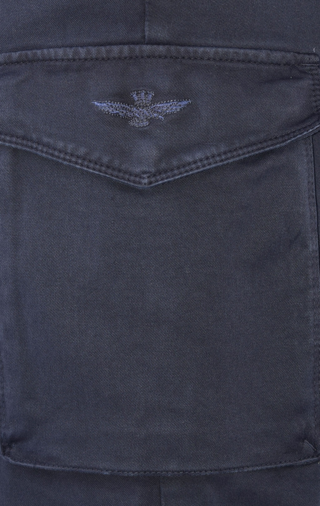 Брюки-карго AERONAUTICA MILITARE big size плотные FW 23/24/AL dark blue (PA 1545) 