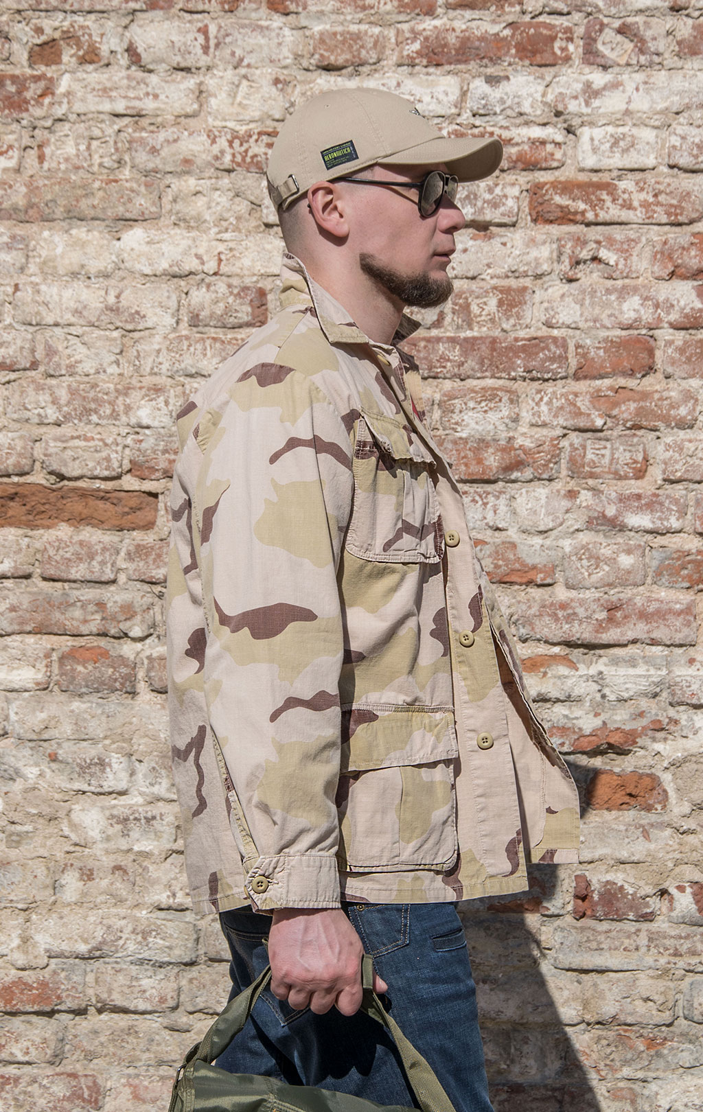 Ветровка ALPHA INDUSTRIES JUNGLE FATIGUE SHIRT JACKET SS 22 m desert camo 