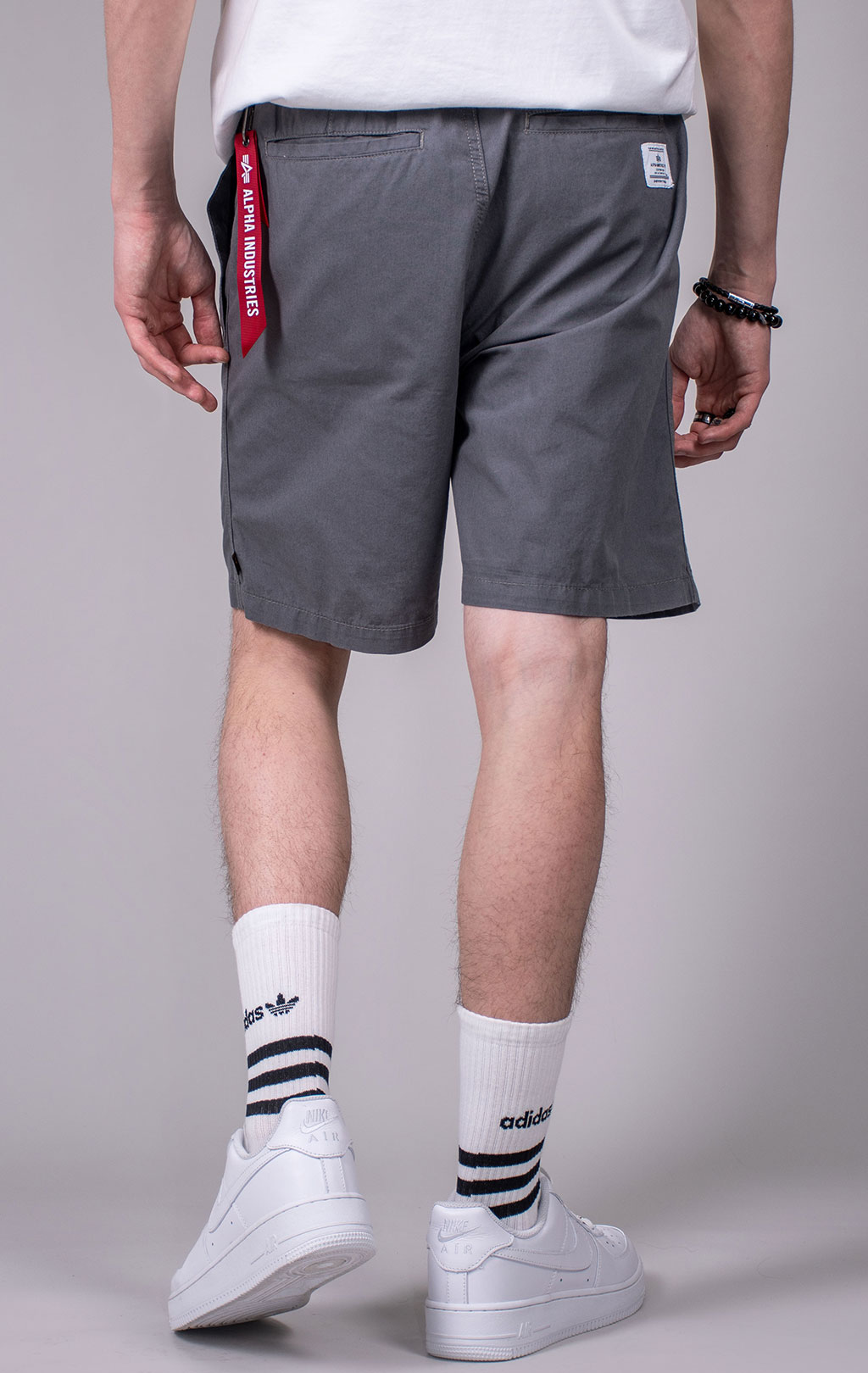 Шорты ALPHA INDUSTRIES DECK SHORT SS 24 m aircraft gray 