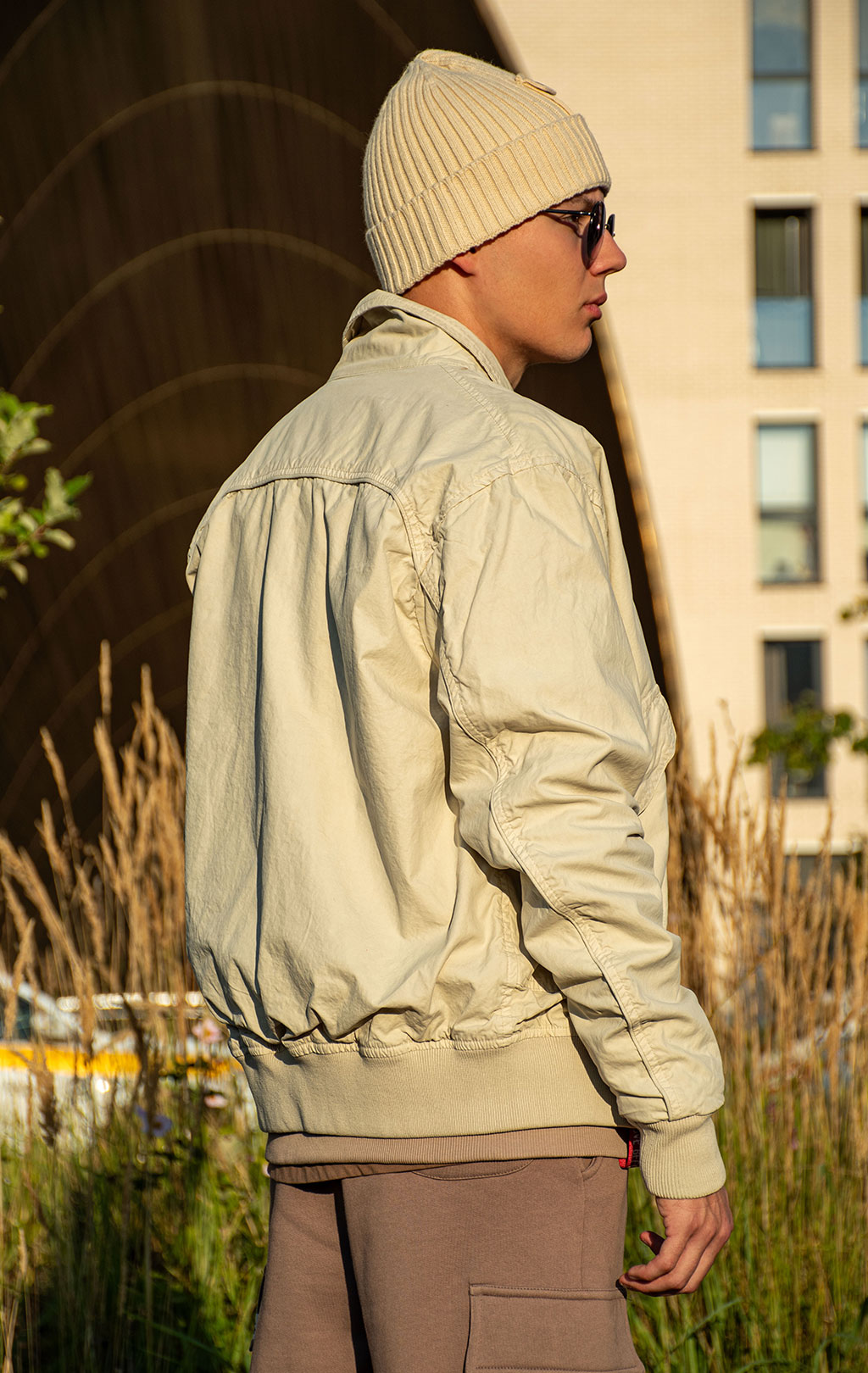 Ветровка ALPHA INDUSTRIES CWU 36/P CANVAS stone 